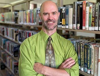 Jess Mynes, Library Director headshot